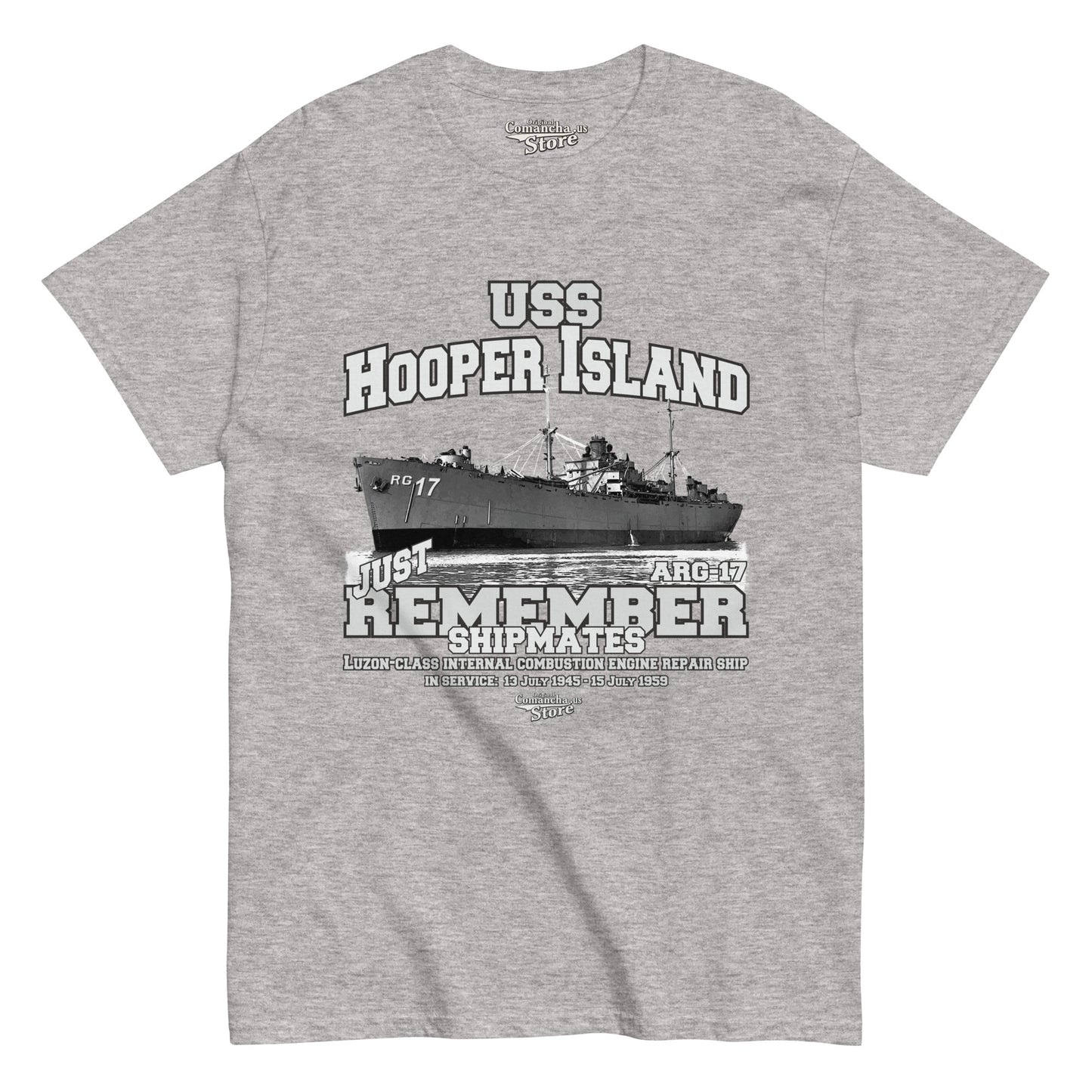 USS Hooper Island ARG-17 tee