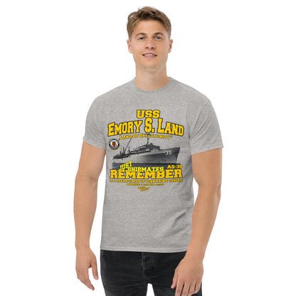 USS Emory S. Land AS-39 t-shirt