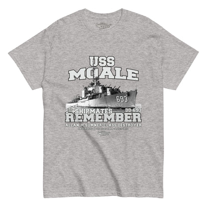 USS Moale DD-693 Destroyer t-shirt