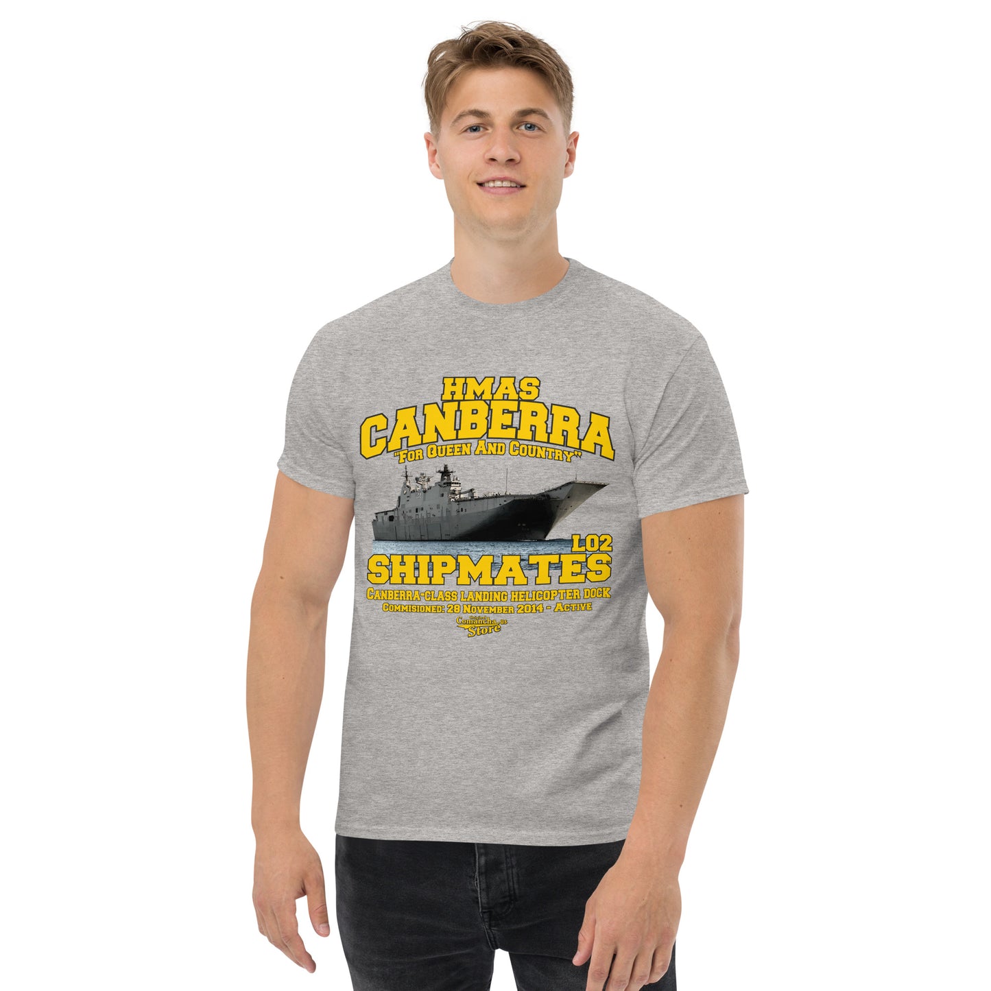 HMAS Canberra L-02 Shipmates t-shirt