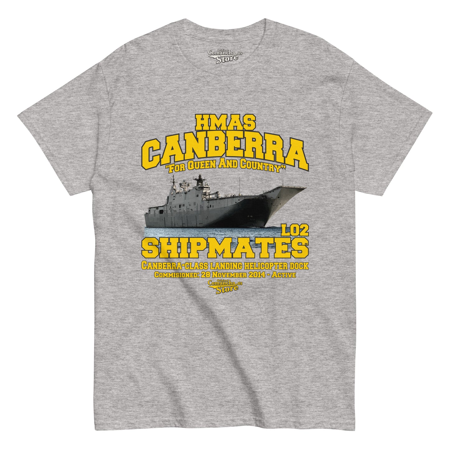 HMAS Canberra L-02 Shipmates t-shirt