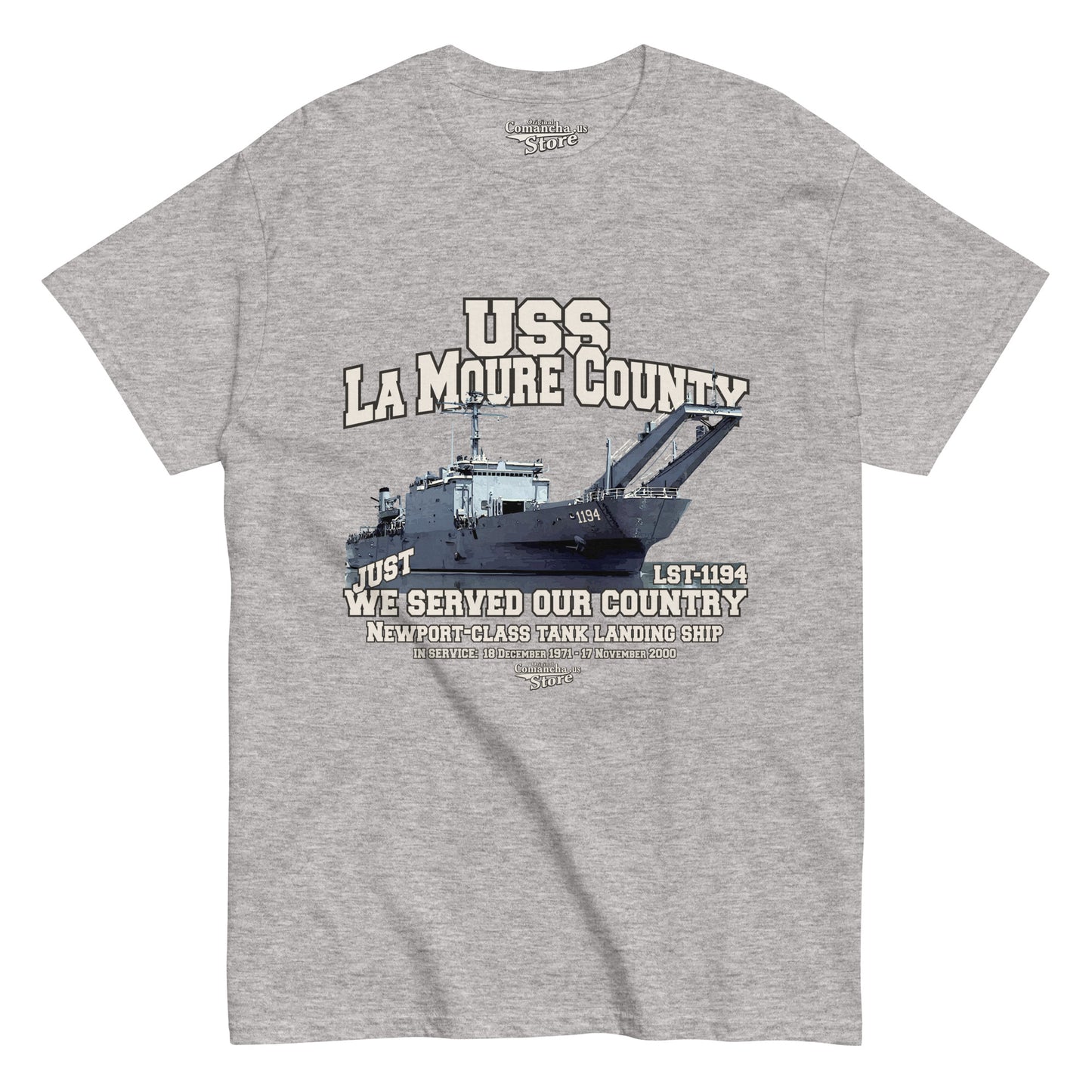 USS La Moure County LST-1194 t-shirt