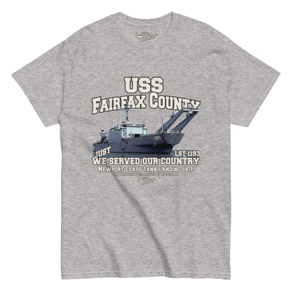 USS Fairfax County LST-1193 t-shirt