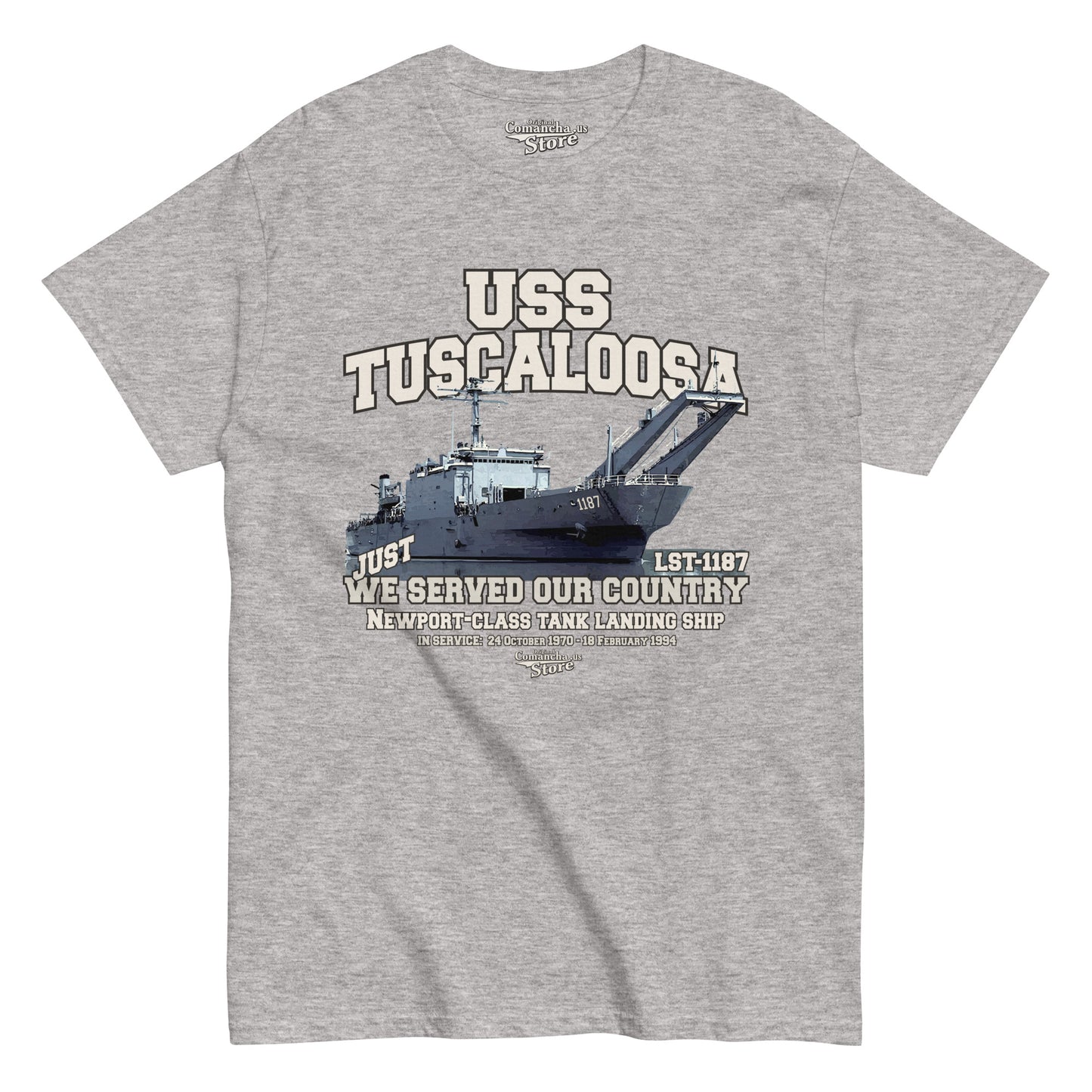 USS Tuscaloosa LST-1187 t-shirt