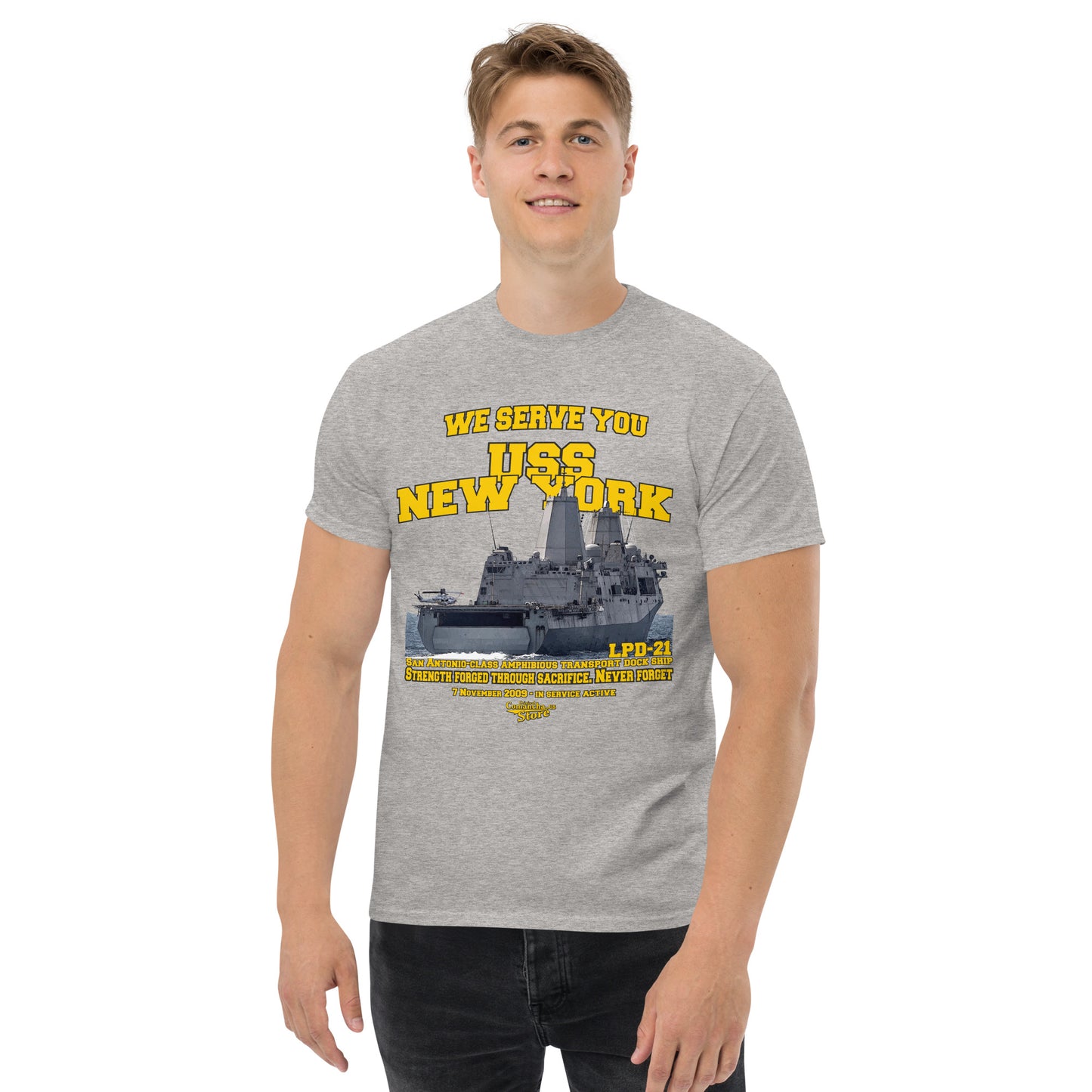 USS New York LPD-21 t-shirt