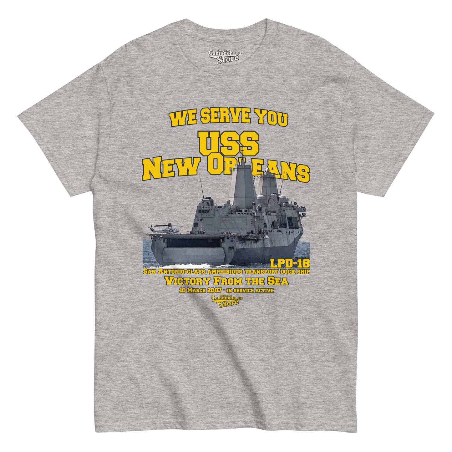 USS New Orleans LPD-18 t-shirt