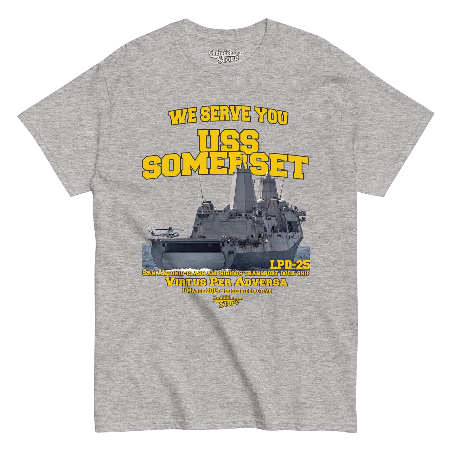 USS Somerset LPD-25 t-shirt