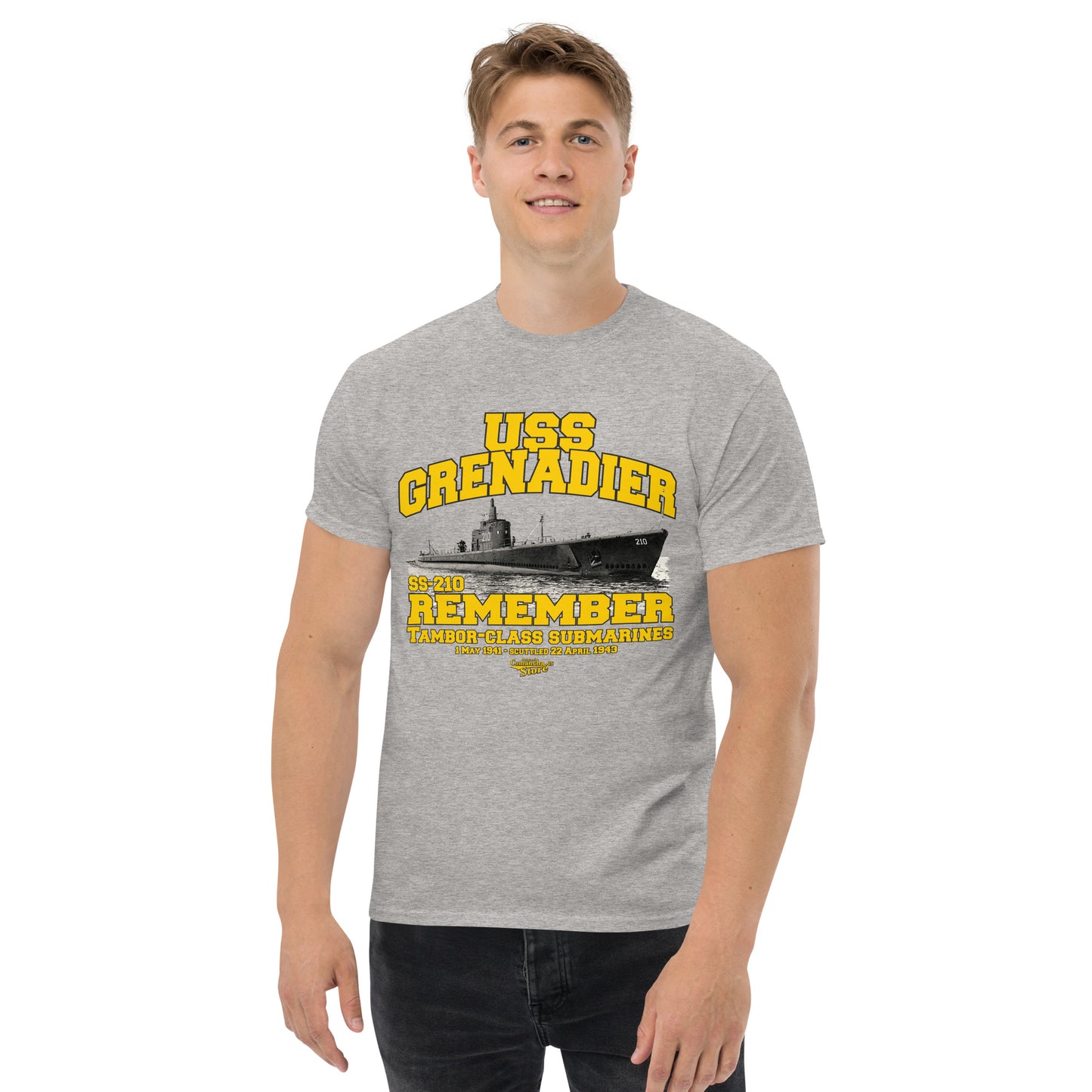 USS Grenadier SS-210 t-shirt