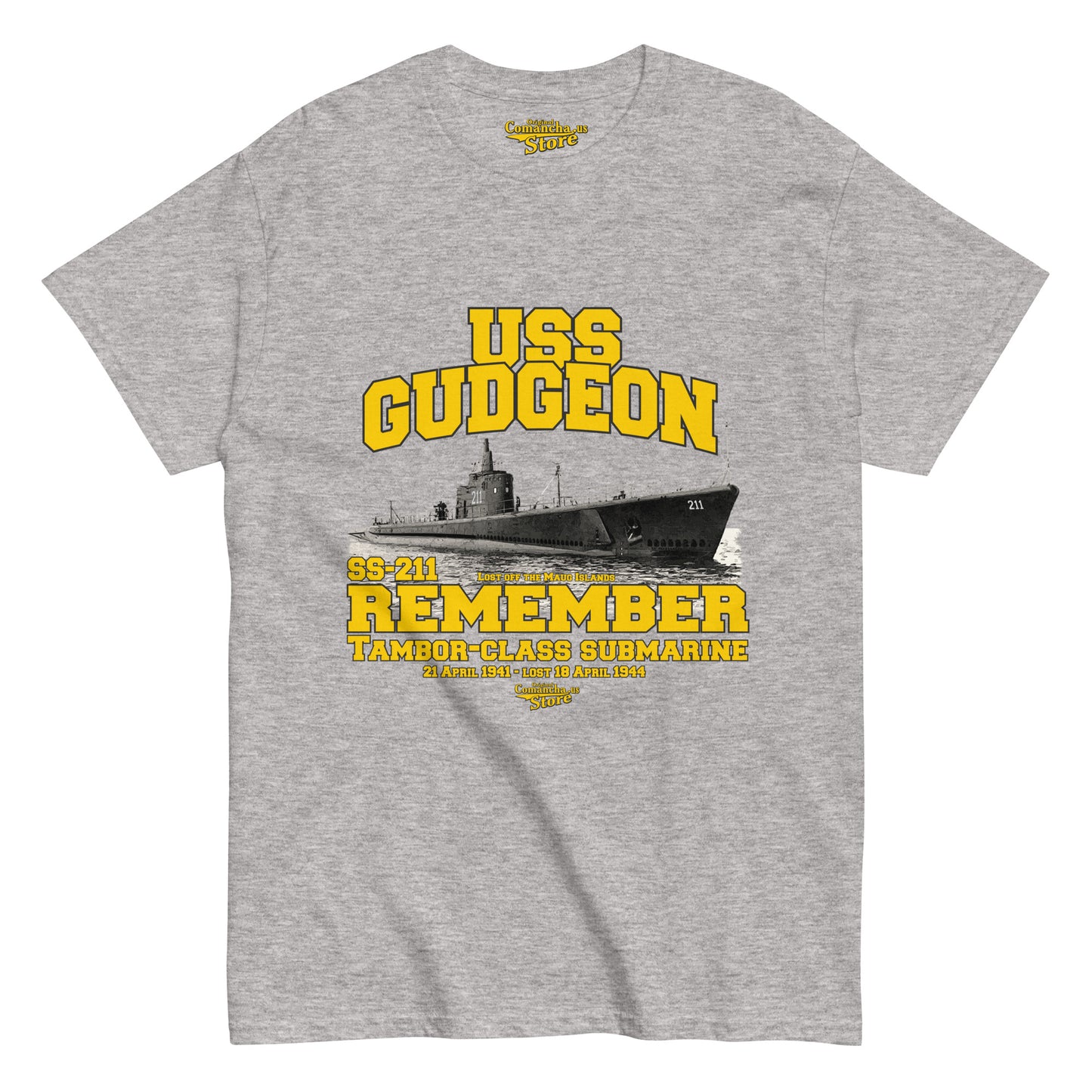 USS Gudgeon SS-211 t-shirt