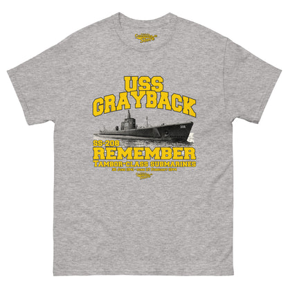 USS Grayback SS-208 t-shirt