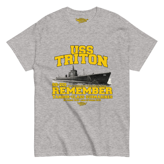 USS Triton SS-201 shipmates t-shirt