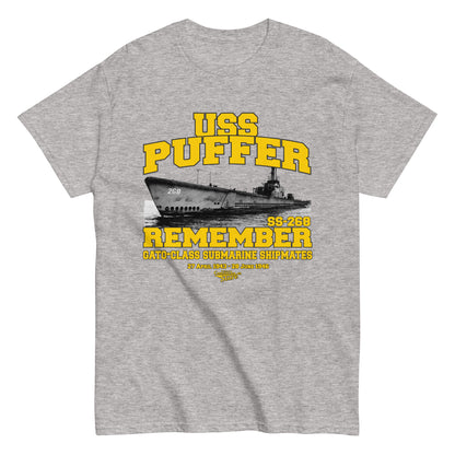 USS Puffer SS-268 shipmates t-shirt