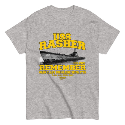 USS Rasher SS-269 Submarine t-shirt,