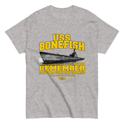 USS Bonefish SS-223 Submarine t-shirt