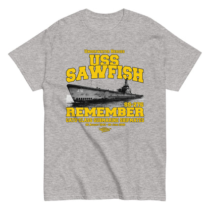 USS Sawfish SS-276 submarine t-shirt