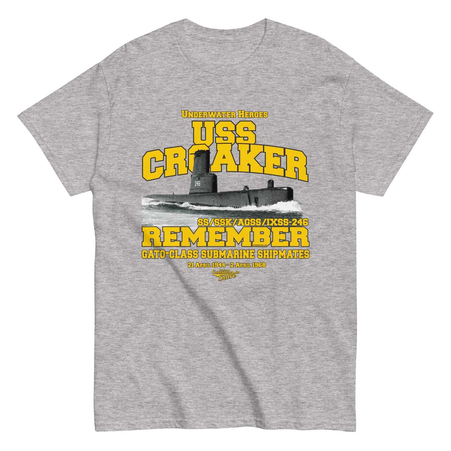 USS Croaker SS-246 Shipmates T-shirt