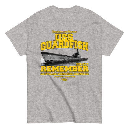 USS Guardfish SS-217 submarine t-shirt