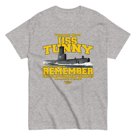 USS Tunny SS/SSG/APSS/LPSS-282 Submarine t-shirt