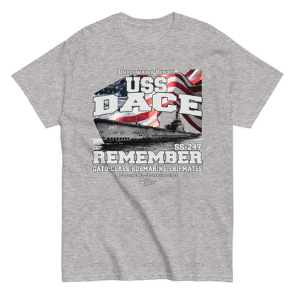 USS DACE SS-247 Submarine T-shirt