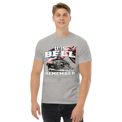 USS Bell DD-587 destroyer t-shirt