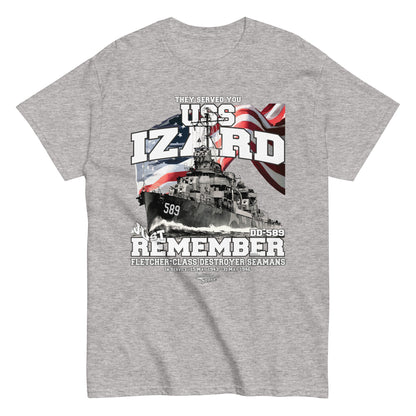 USS Izard DD-589 Destroyer T-shirt