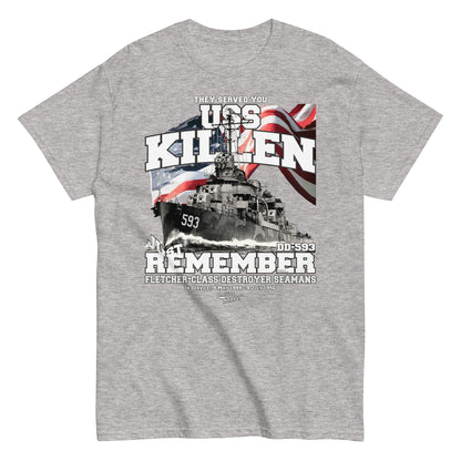 USS Killen DD-593 destroyer t-shirt