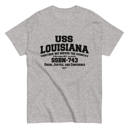 USS LOUISIANA SSBN-733 Submarine Shipmates T-shirt