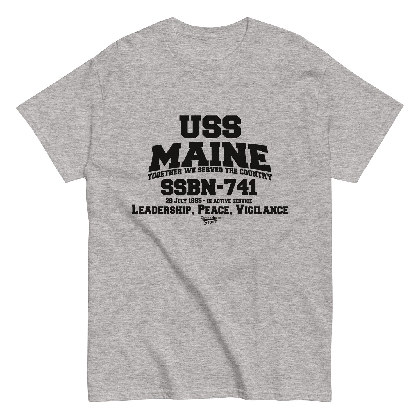 USS MAINE SSBN-741 Shipmates T-shirt