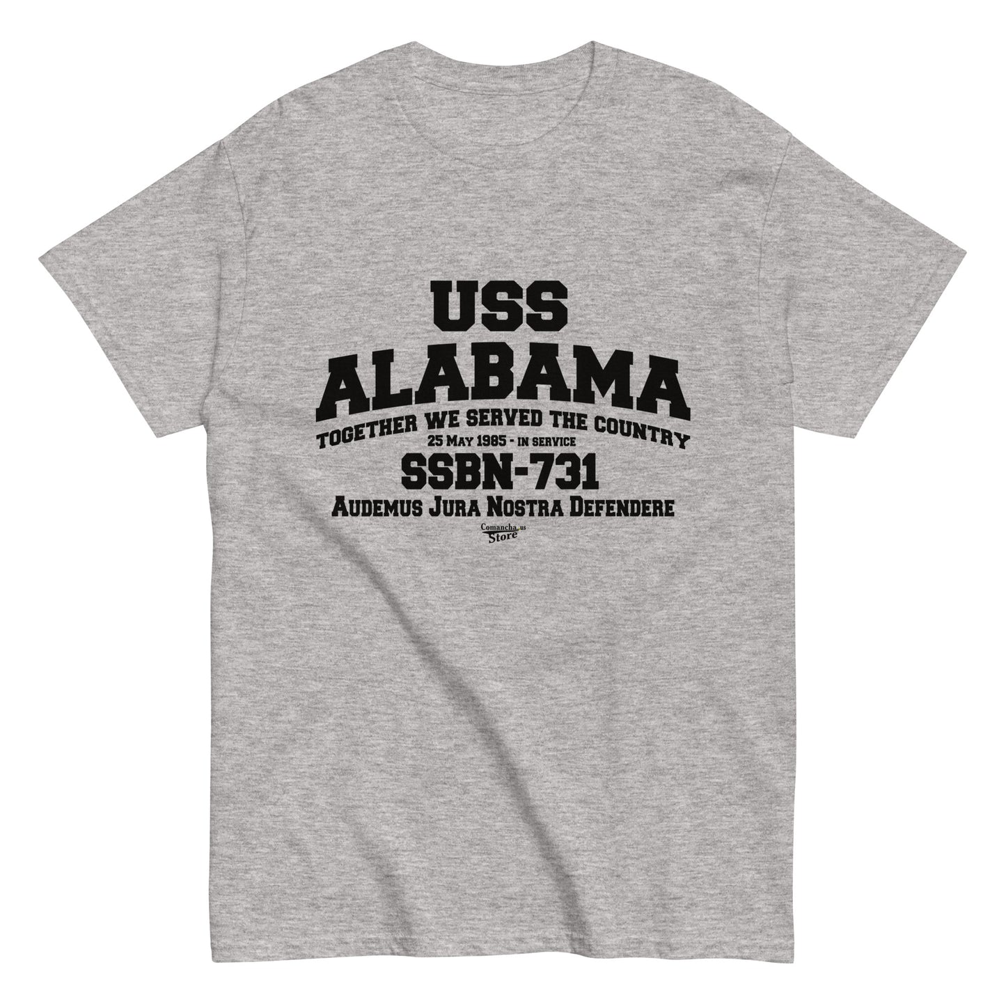 USS ALABAMA SSBN-731 Shipmates T-shirt