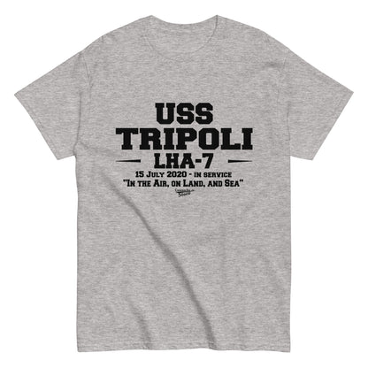 USS TRIPOLI LHA-7 T-shirt