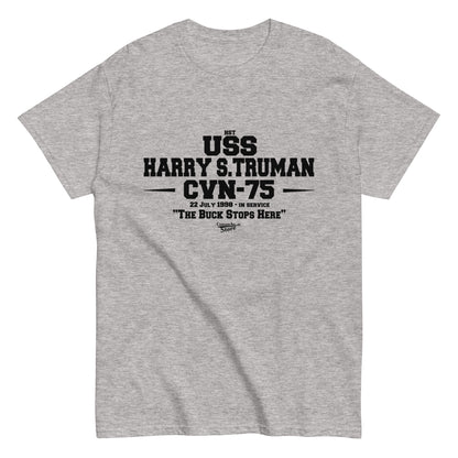 USS HARRY S. TRUMAN CVN-75 Shipmates T-shirt