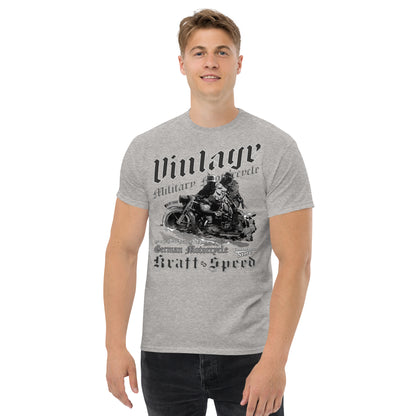 German Military Motorcycle T-Shirt