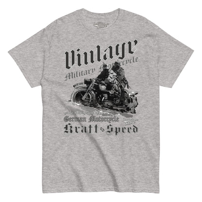 German Military Motorcycle T-Shirt