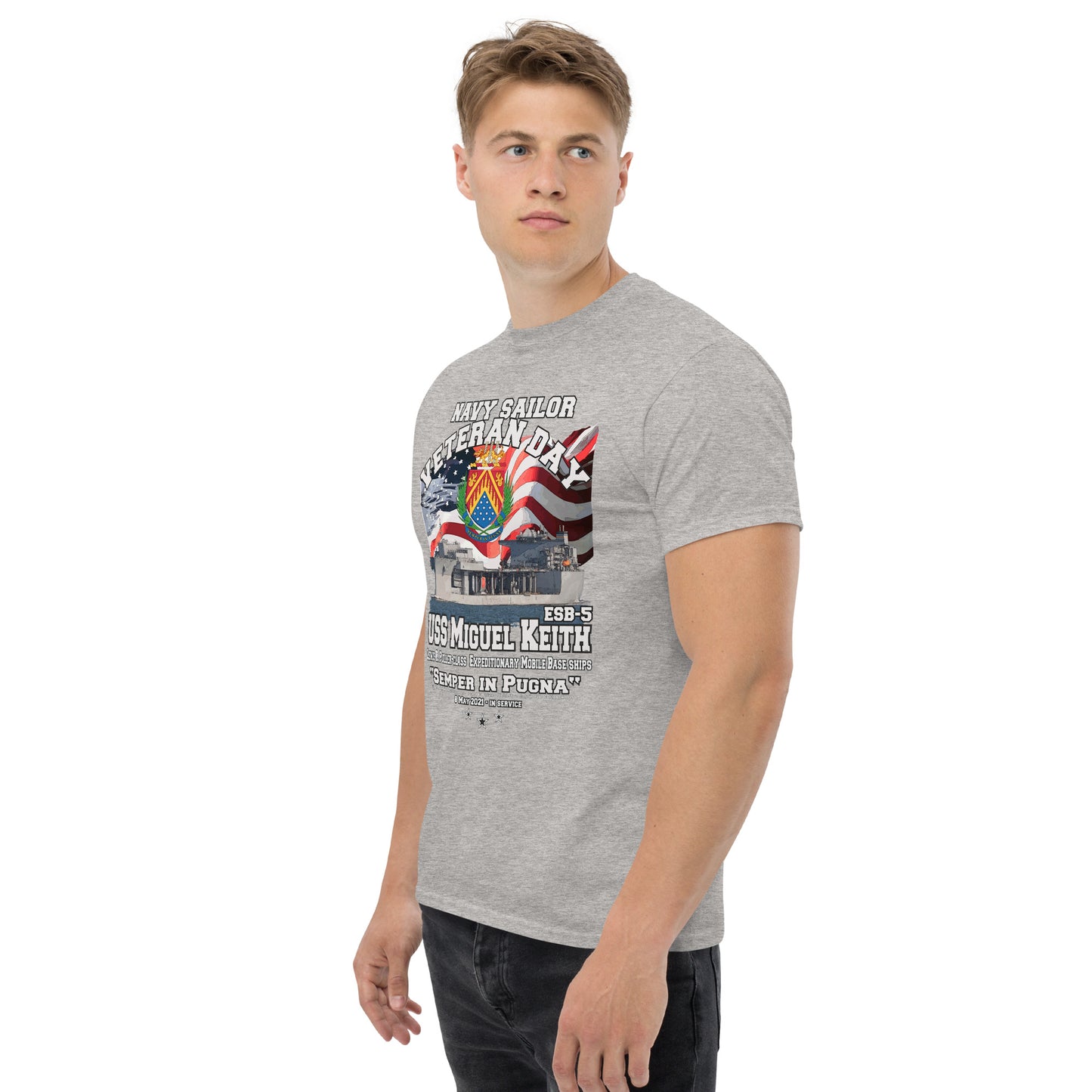 USS MIGUEL KEITH t-shirt, USS MIGUEL KEITH mobile base Tee,USS MIGUEL KEITH ESB-5 tee, Mobile Base Veterans T-shirt, US Navy Mobile Base Tee,Comancha T-shirt Store,