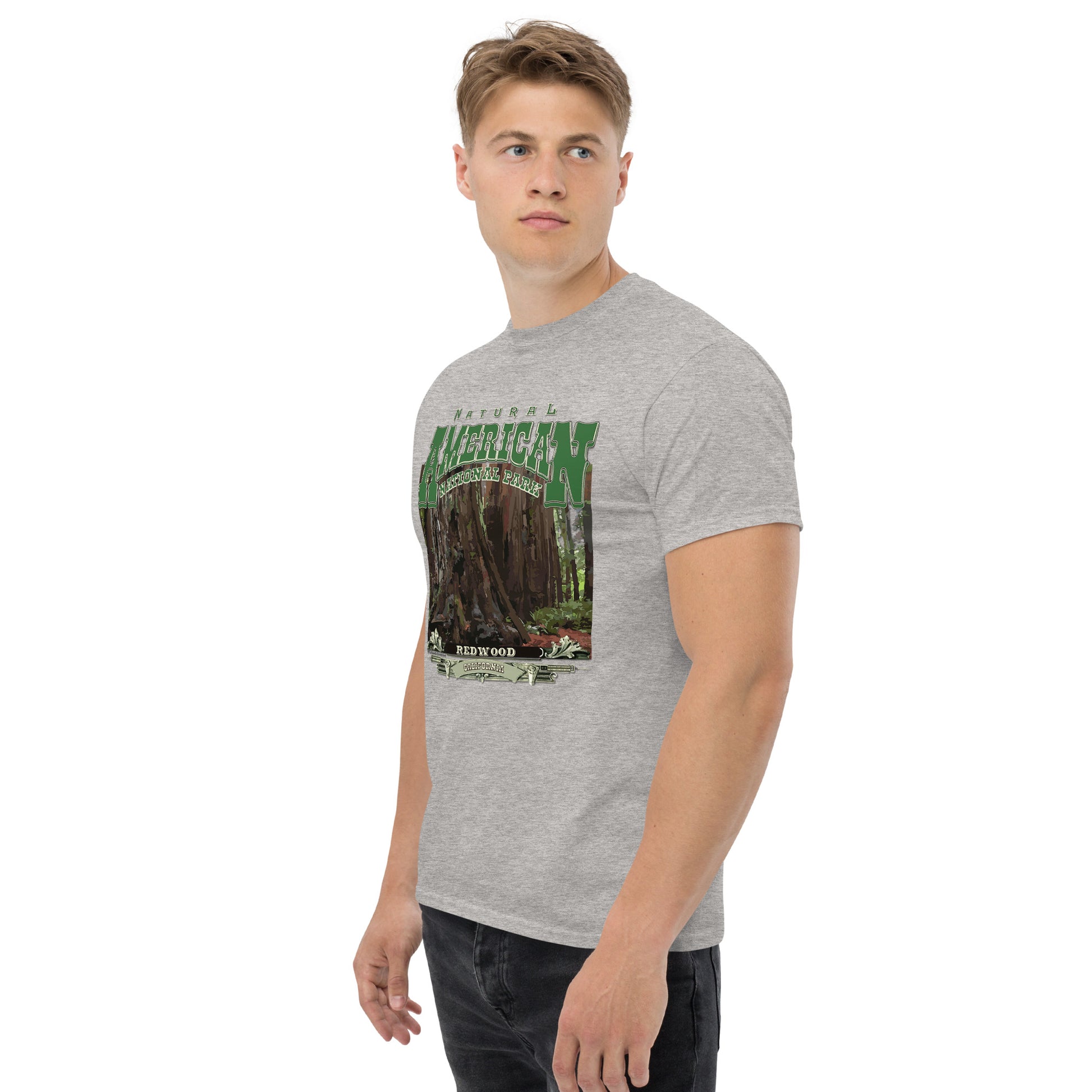 Redwood National Park t-shirt, Comancha Graphics,Redwood t-shirt, Comancha Graphics tee,