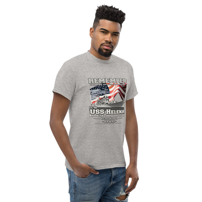 USS HELENA CL-50 Cruiser Veterans Classic T-Shirt, Remember USS HELENA CL-50, Comancha Store,