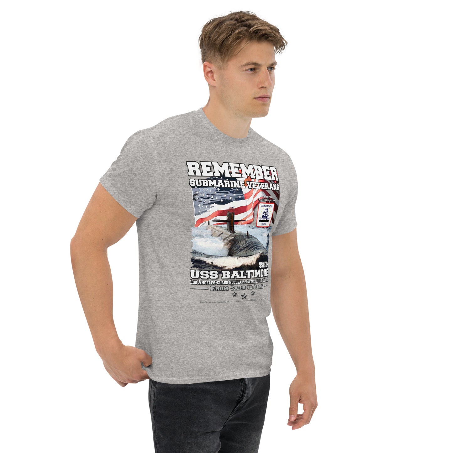 USS BALTIMORE t-shirt,USS BALTIMORE SSN-704 t-shirt, Submarine Veterans T-shirt, Comancha Navy T-shirts, us navy t-shirt,