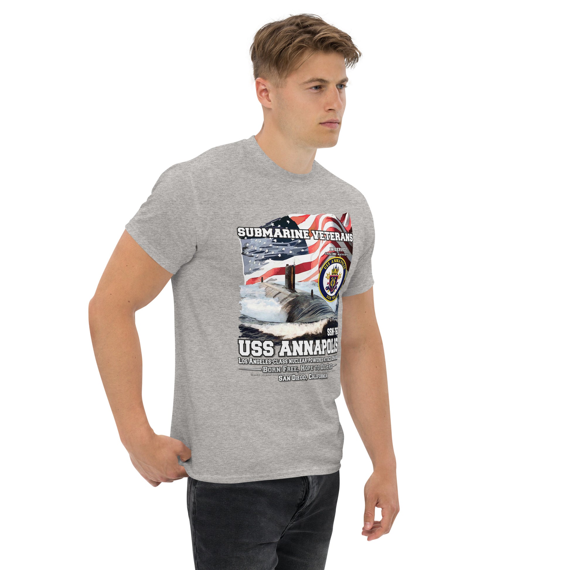 USS ANNAPOLIS veterans t-shirt,USS ANNAPOLIS SSN-760 t-shirt, Submarine Veterans Tee, USS ANNAPOLIS T-Shirt, Comancha military t-shirt, US Navy t-shirt, US Navy veterans t-shirt,