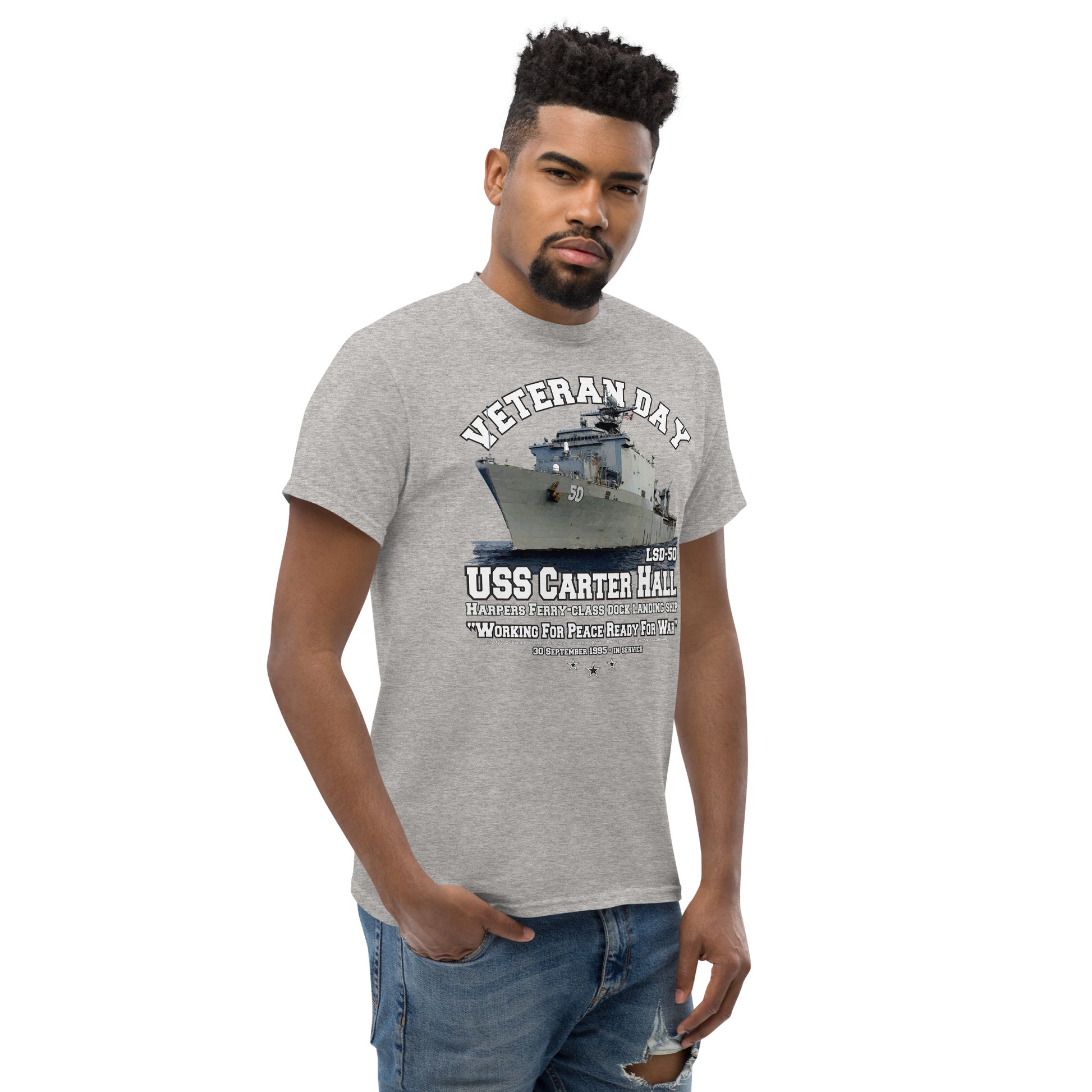 USS CARTER HALL veterans t-shirt,USS CARTER HALL LSD-50 t-shirt, US navy t-shirt, US navy veterans tee, US Navy Veterans T-shirt, Comancha Navy Shop,