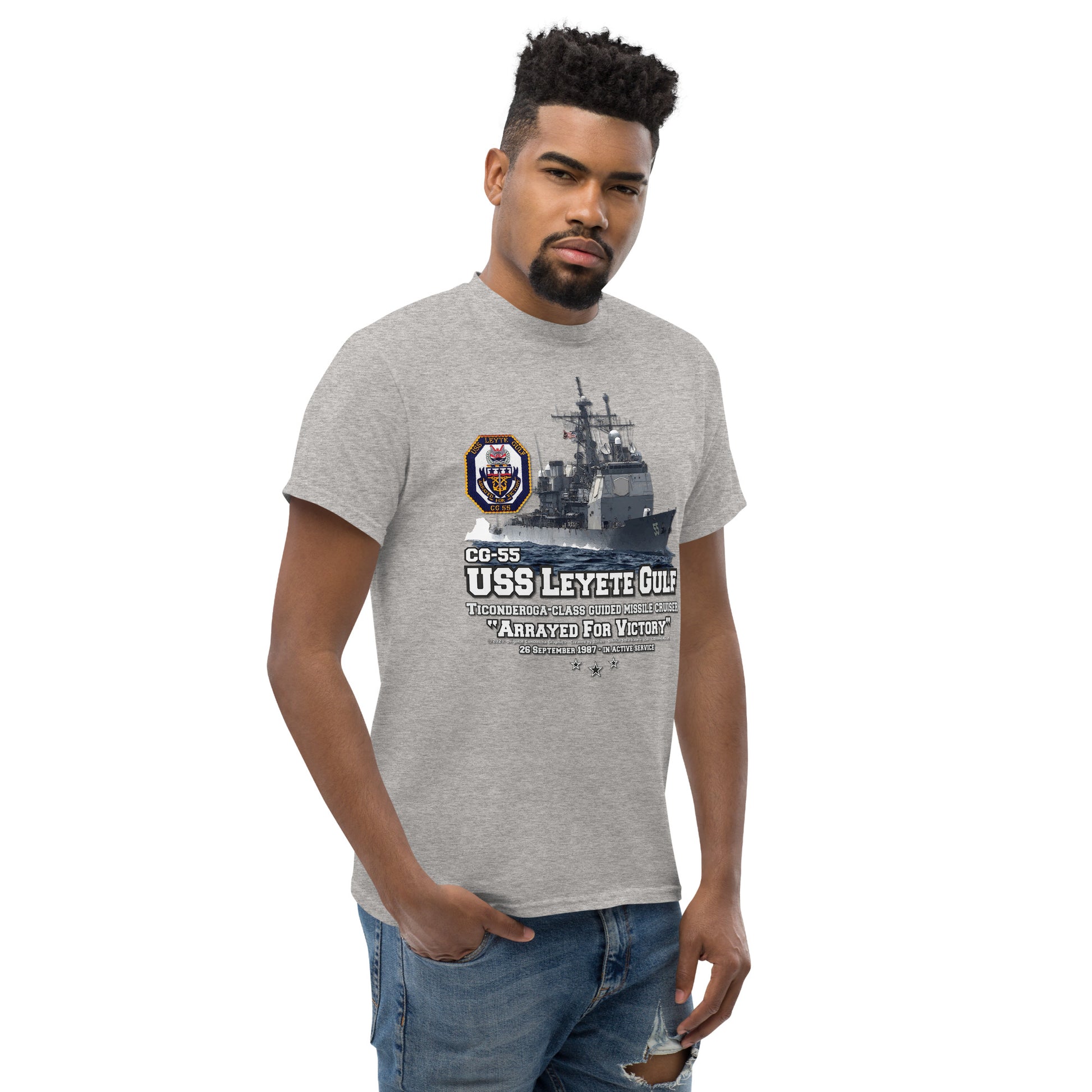 USS LEYETE GULF t-shirt, USS LEYETE GULF cruiser T-shirt,USS LEYETE GULF CG-55 US Navy Cruiser Veterans T-shirt, US Navy Cruiser Tee, Comancha Navy T-shirt,