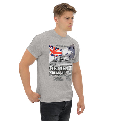 HMAS AUSTRALIA t-shirt, HMAS AUSTRALIA Royal Canadian Navy tee,HMAS AUSTRALIA D-84 Cruiser T-shirt, HMAS AUSTRALIA T-shirt, Comancha tees,