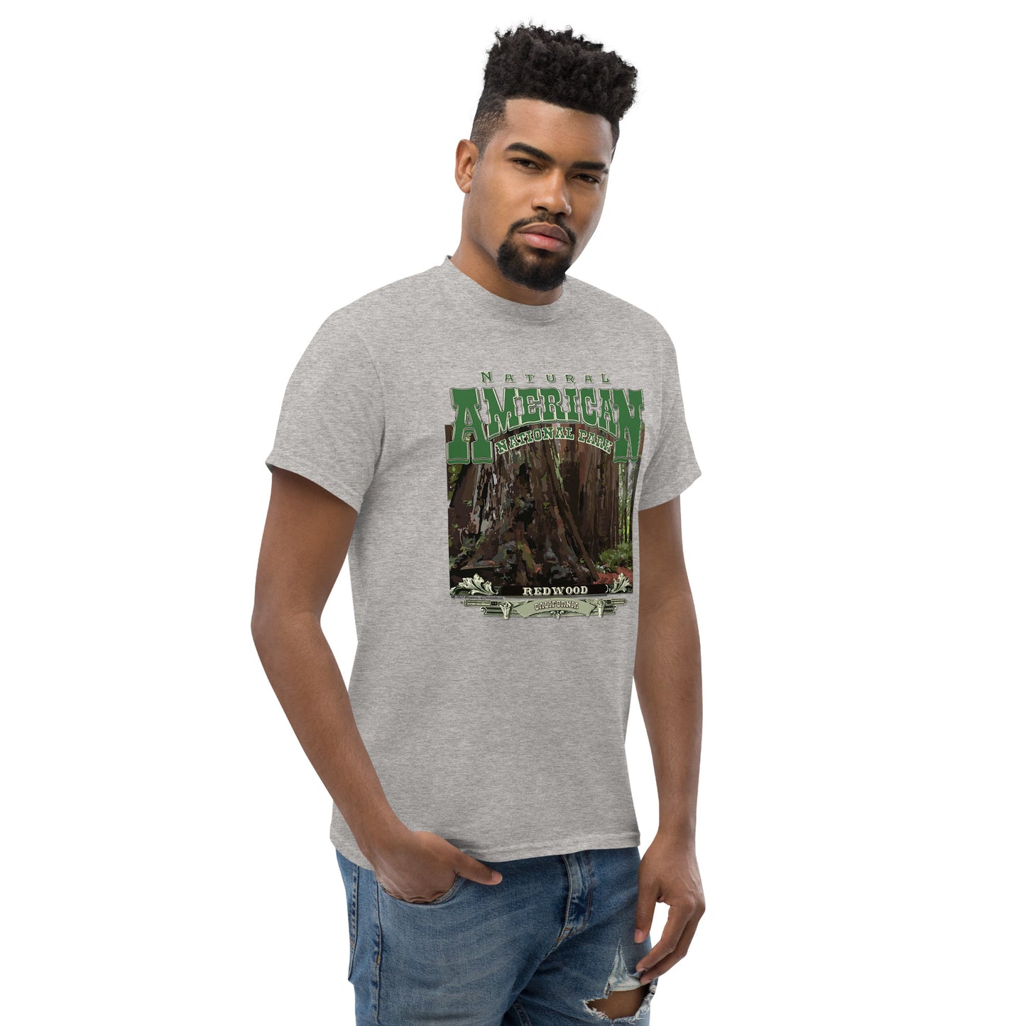 Redwood National Park t-shirt, Comancha Graphics,Redwood t-shirt, Comancha Graphics tee,