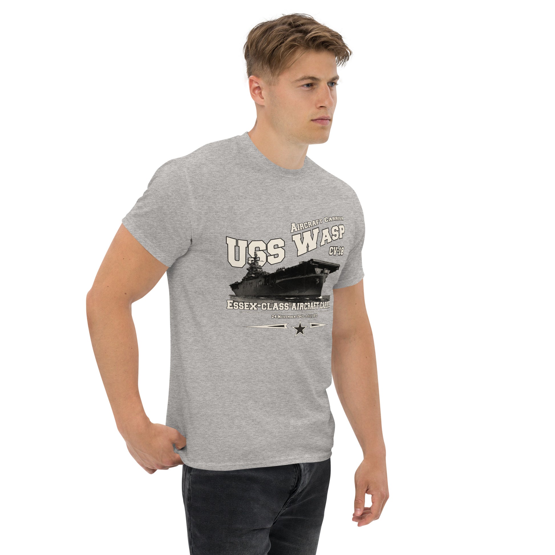 USS WASP t-shirt, US Navy tee,USS WASP CV-18 t-shirt,aircraft carrier veterans tee,