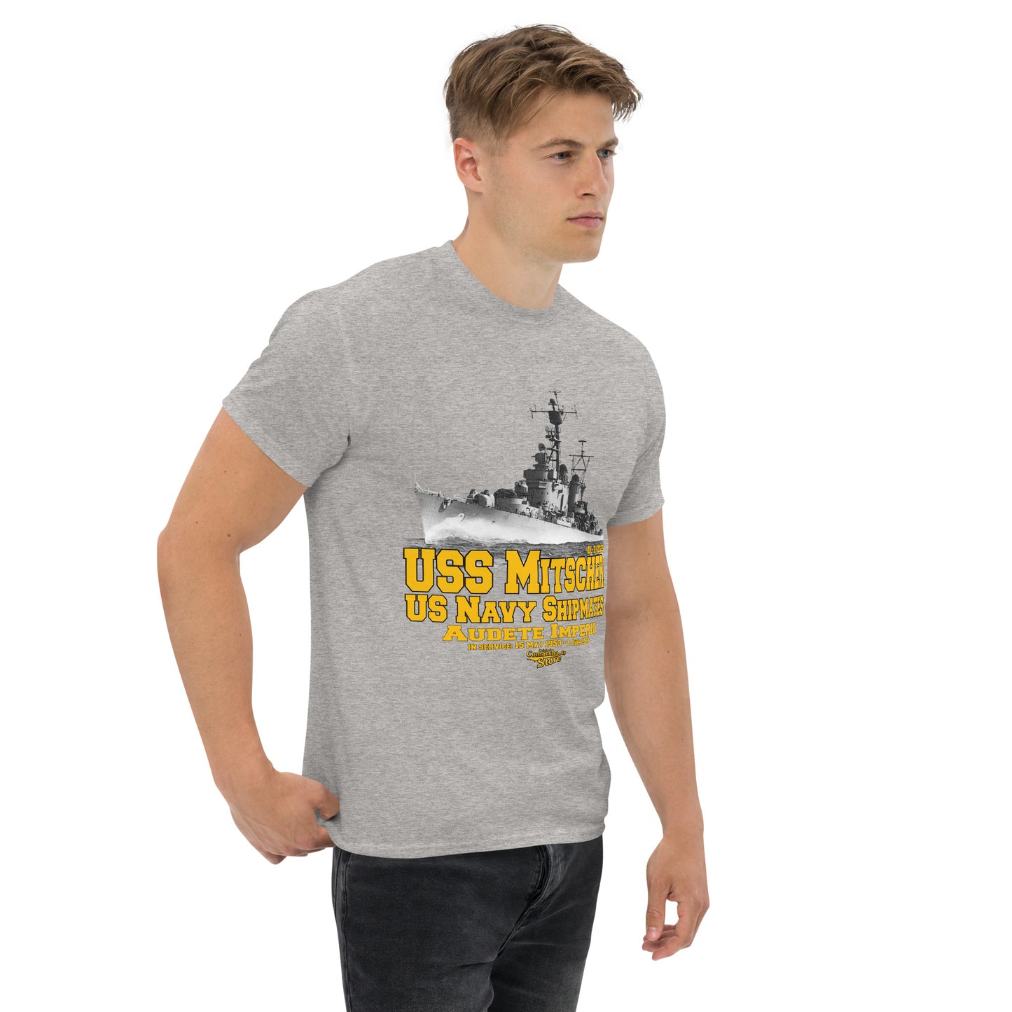 USS Mitscher DL-2 Destroyer t-shirt