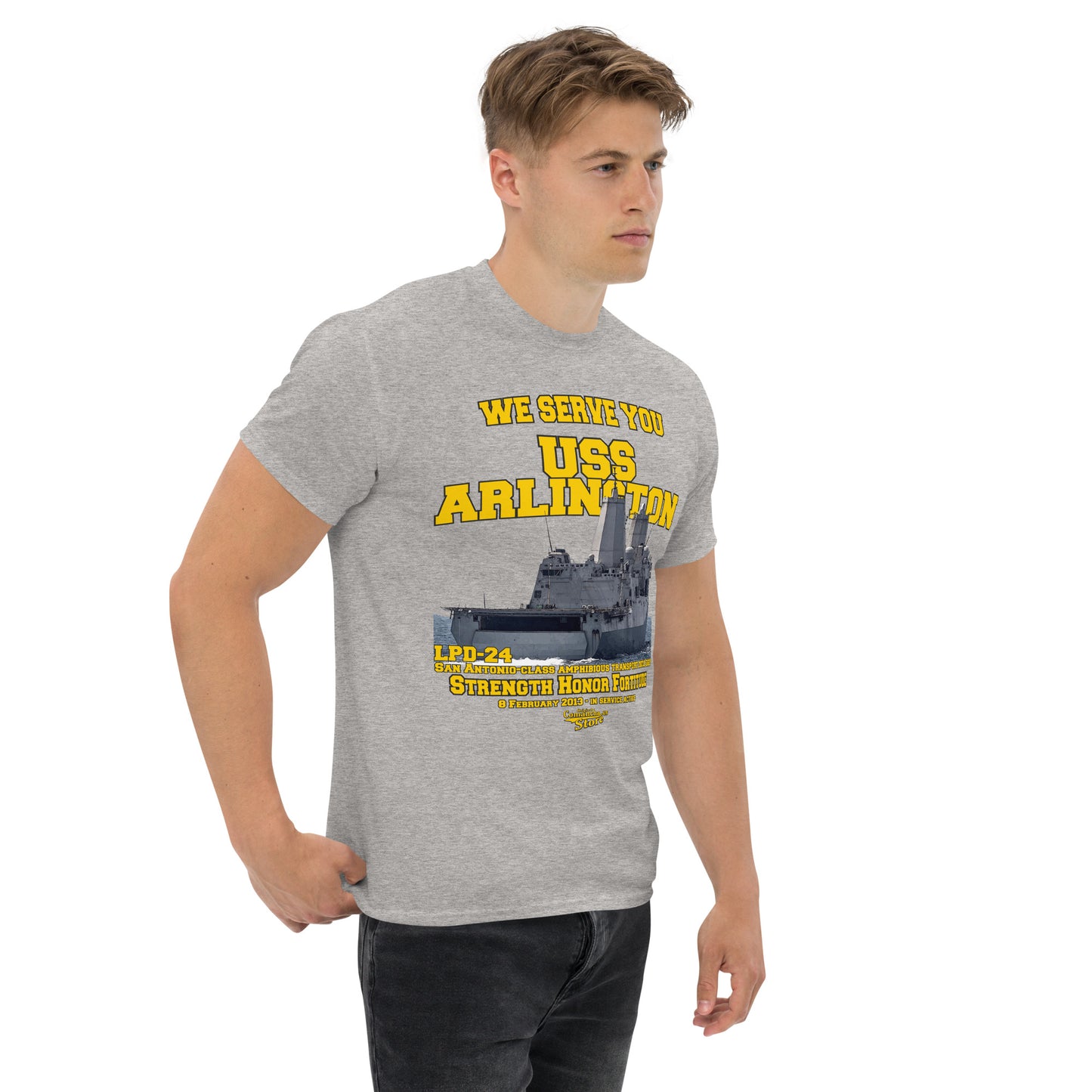 USS Arlington LPD-24 t-shirt