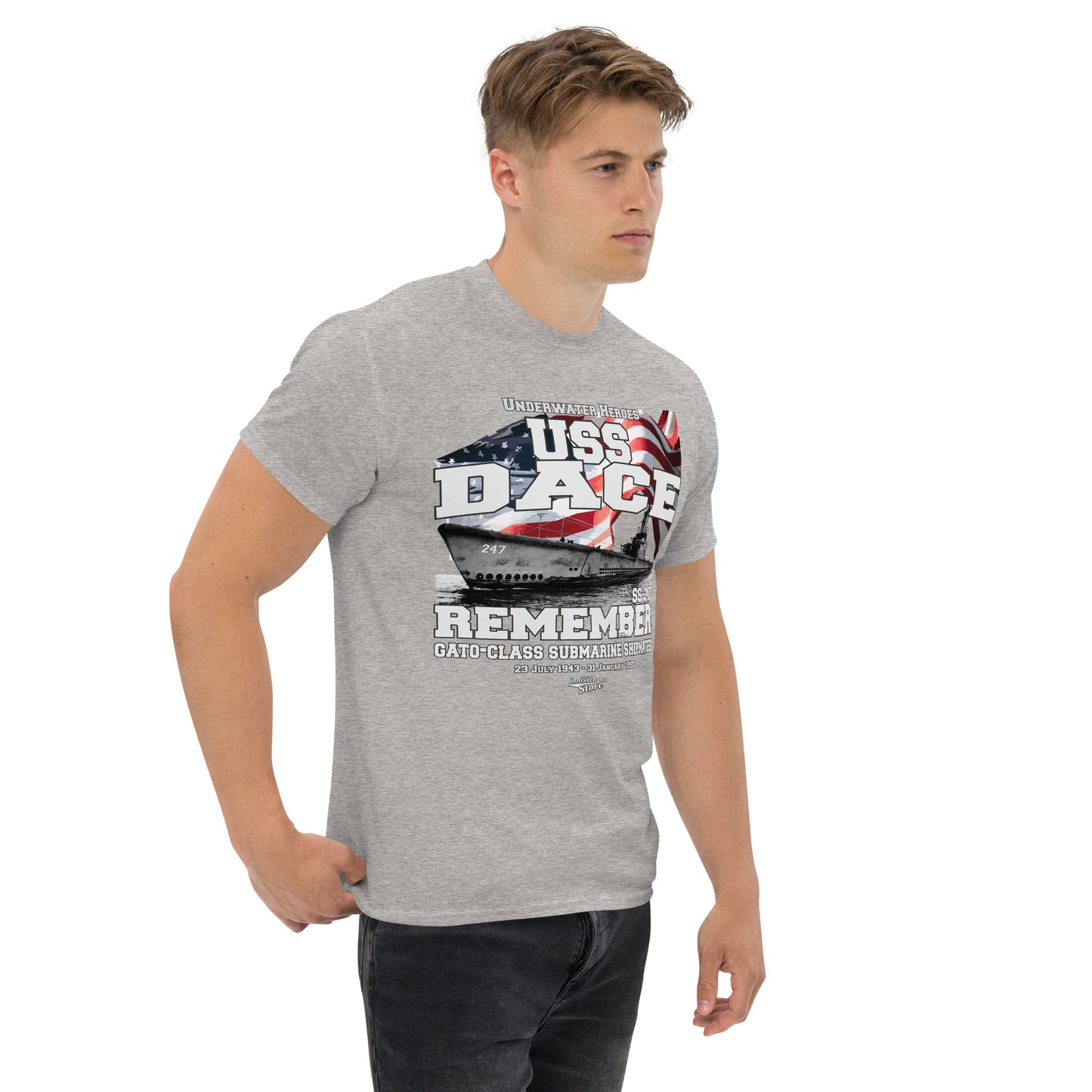 USS DACE SS-247 Submarine T-shirt