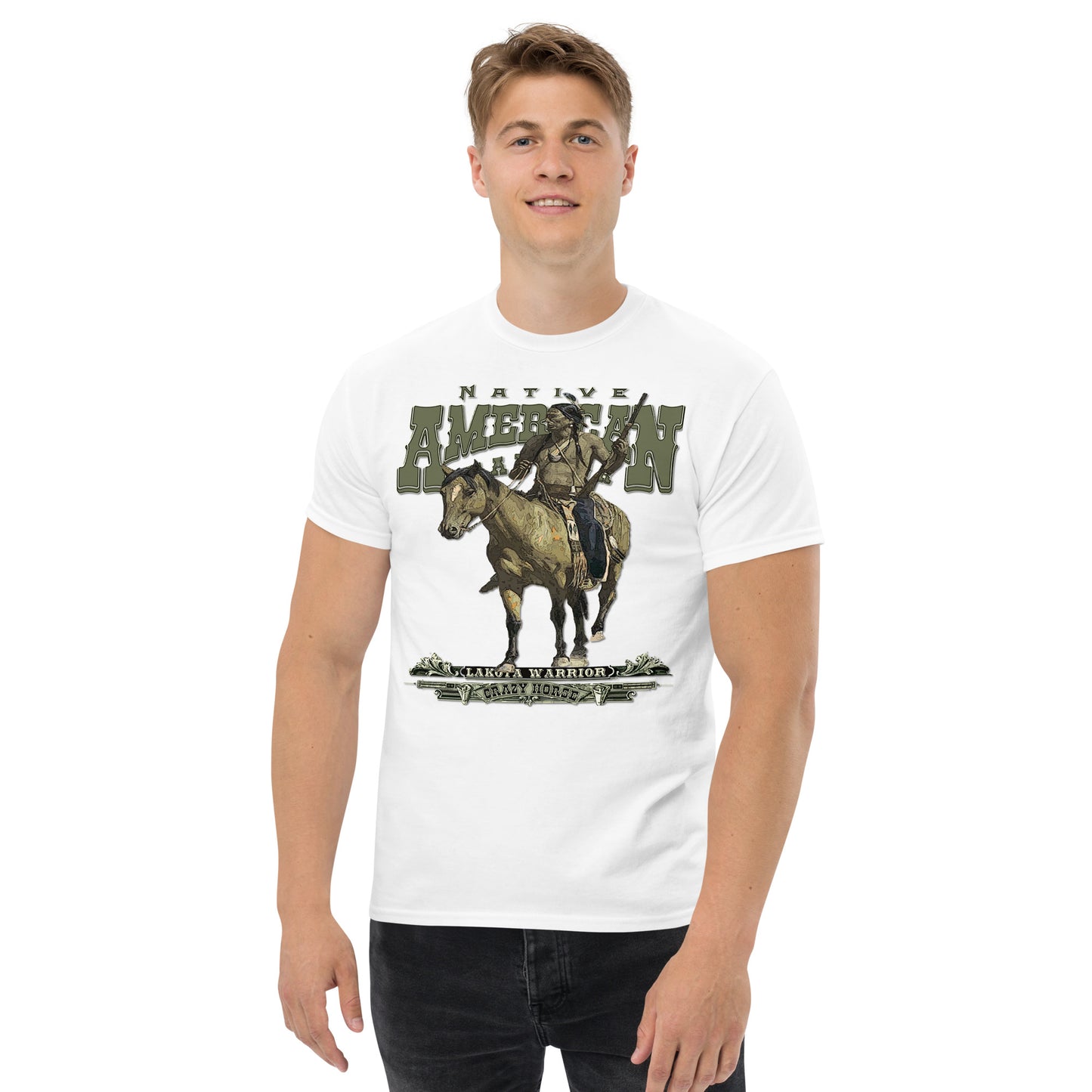 Crazy Horse - Lakota Warrior t-shirt