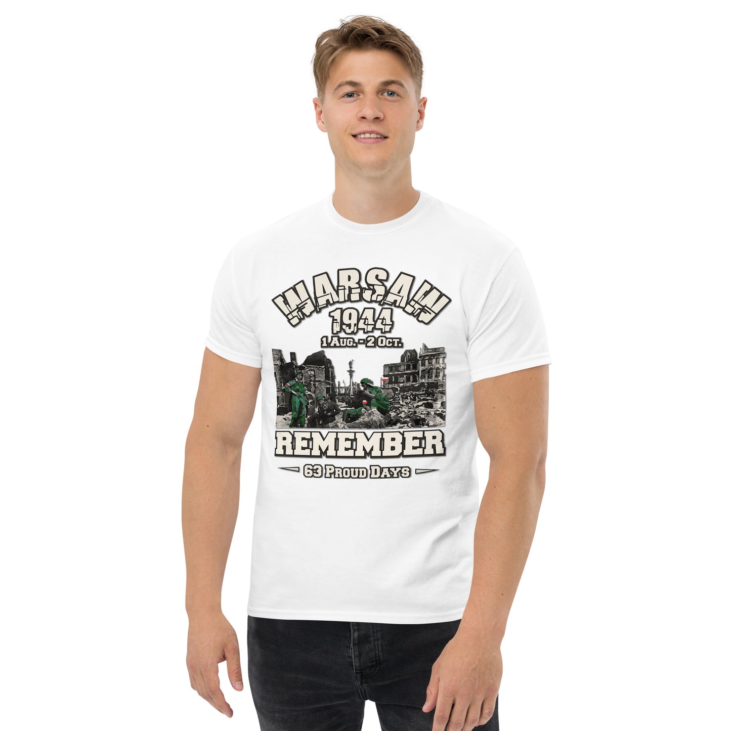 Warsaw Uprising 1944 Polish Proud T-shirt