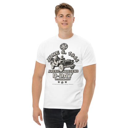 D-DAY American Legend Veterans t-shirt