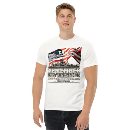 USS VINCENNES CA-44 Cruiser T-shirt